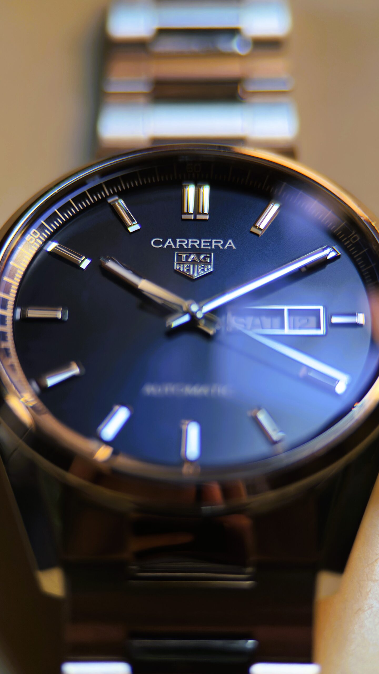 TAG Heuer Carrera Automatic Day-Date Calibre 5 - WBN2012.BA0640 - Image 2